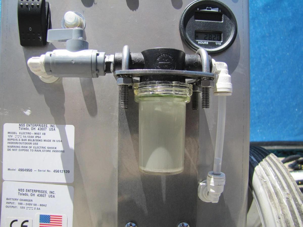 Used NSS Electro Mist 4B 4 Gallon Cordless Electrostatic Disinfectant Sprayer  #2