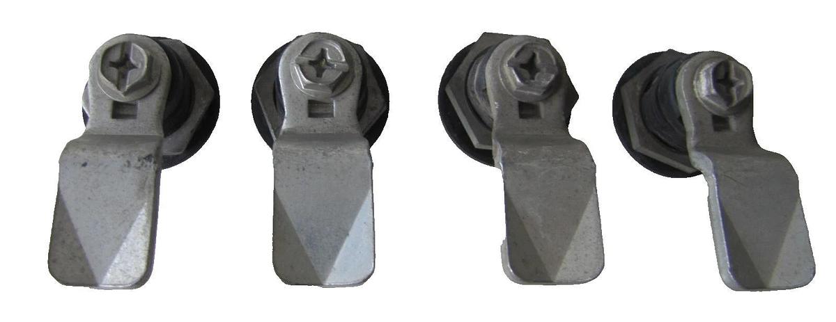 Used Lot of 4 Atlas Copco Compressor Door Panel Locks 2252723700