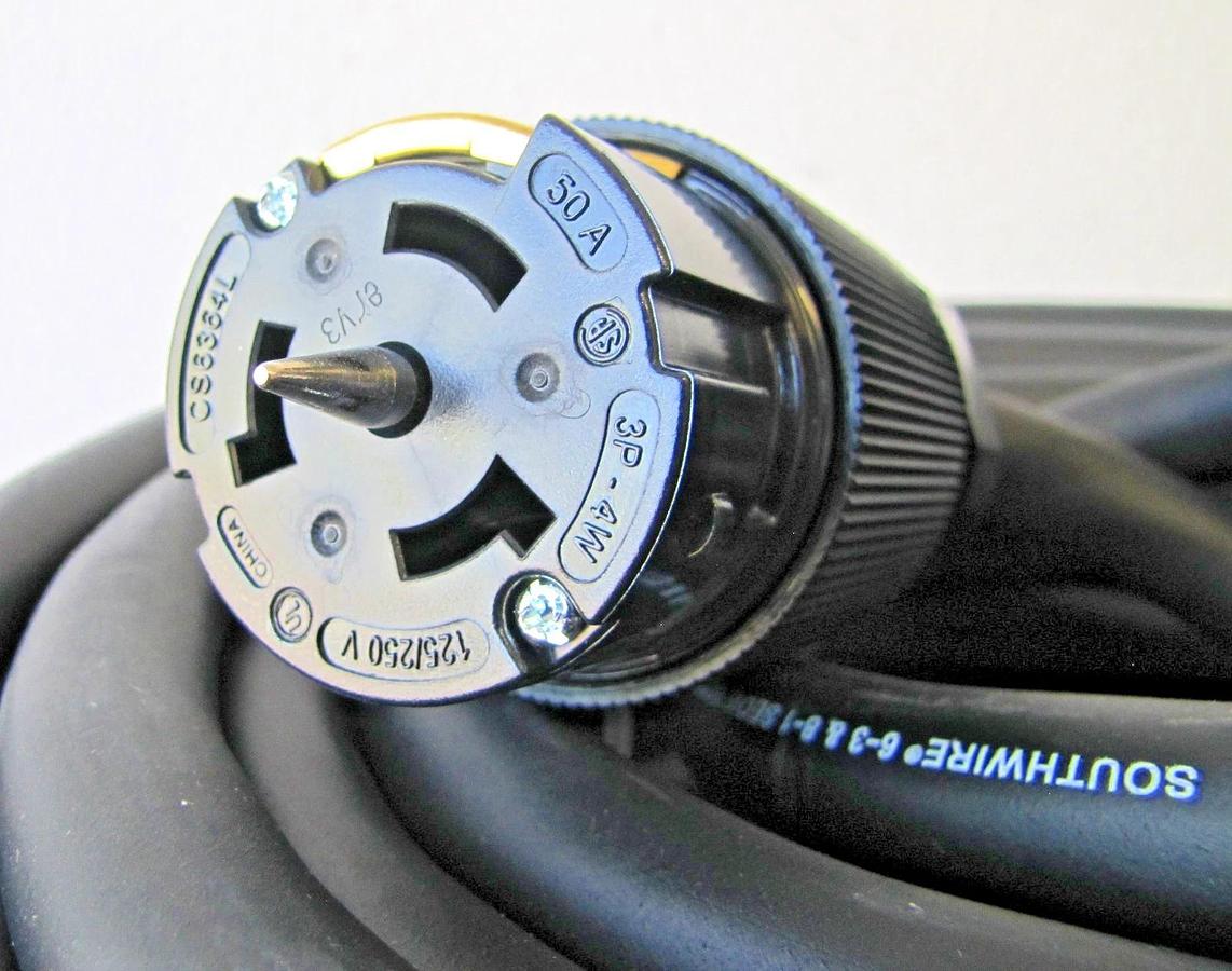 Used Southwire 100 ft Power Cable 6/3 & 8/1 600V 50A