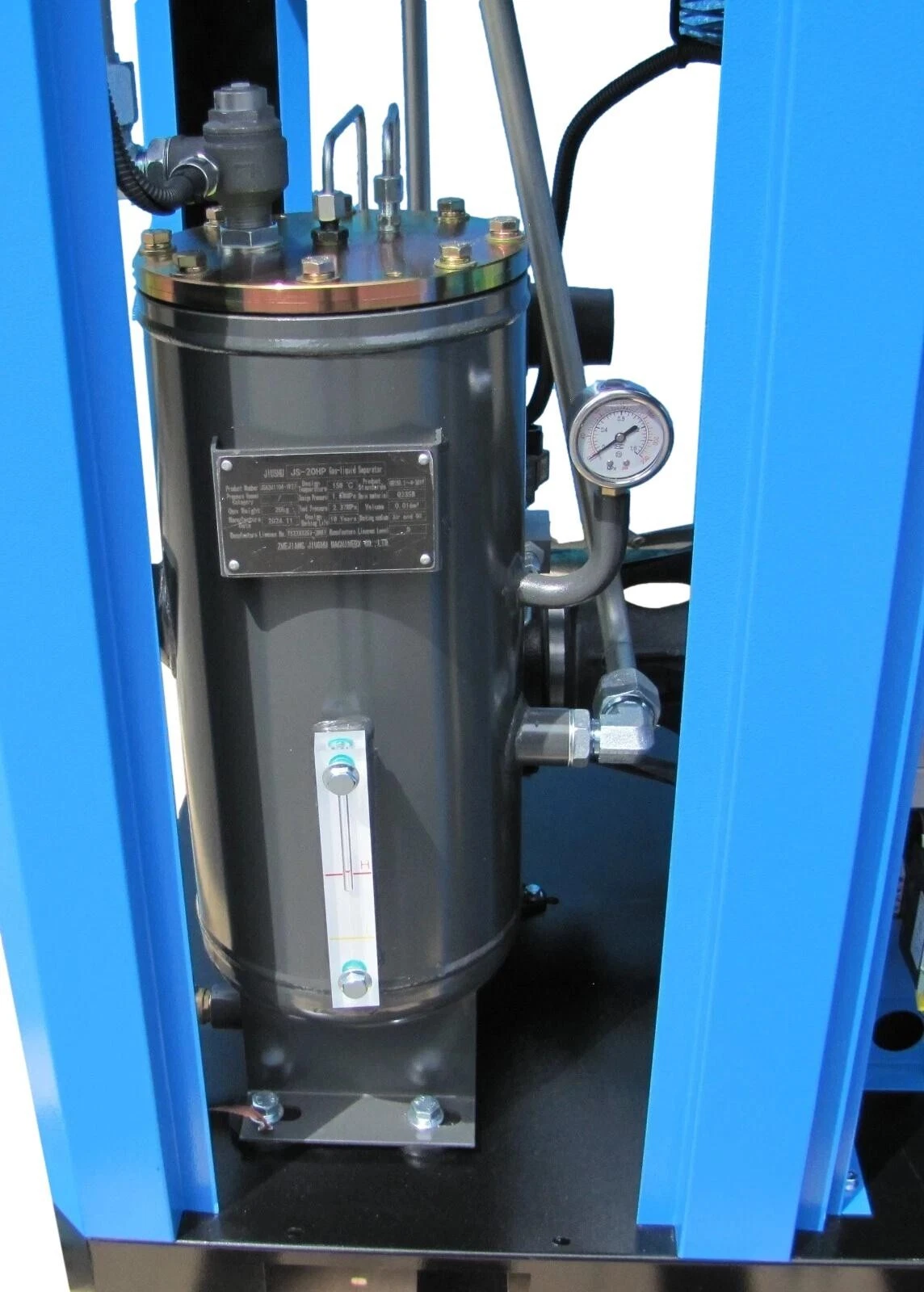 Used 2026 Maximus 20 HP 81 CFM Direct Drive Rotary Screw Air Compressor 460V 3 Phase