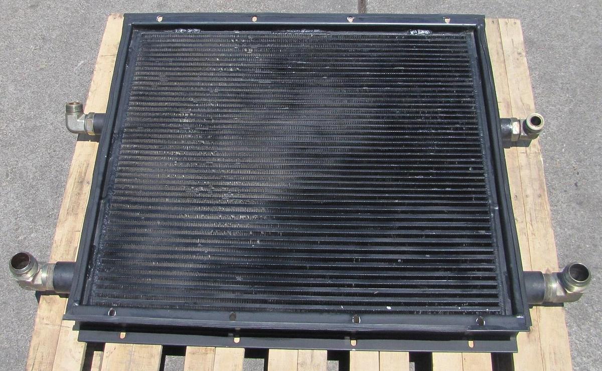 Used Sullair Air Oil Cooler 02250081-393 Part Replacement 50 HP Screw Air Compressor