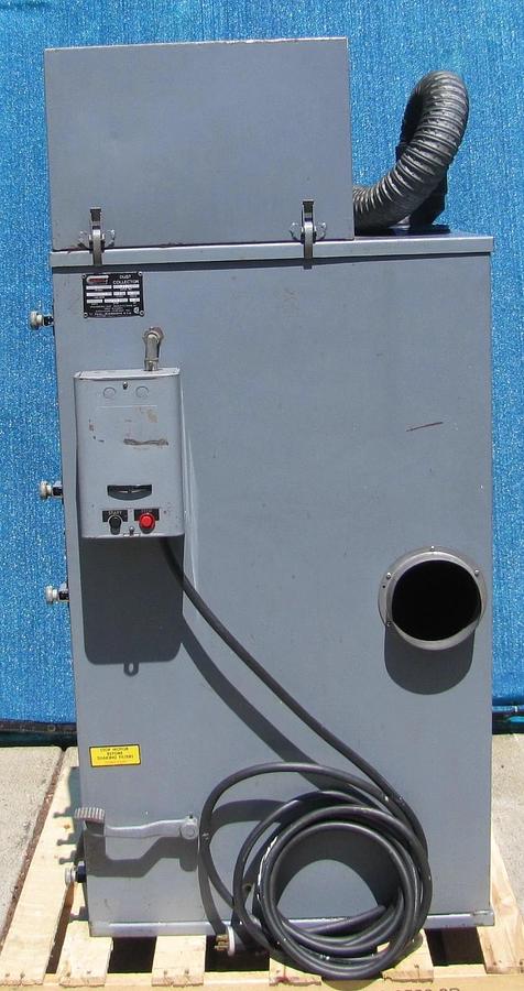 Used Torit 84 Dust Collector Air Filtration Unit 3 HP Baldor Blower Motor 230V 3 Ph