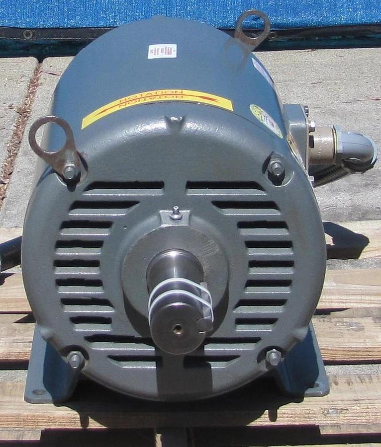 Used Baldor 30 HP Electric Motor 286T 230/460V 3 Phase 1760 RPM 1-7/8" Dia. Shaft