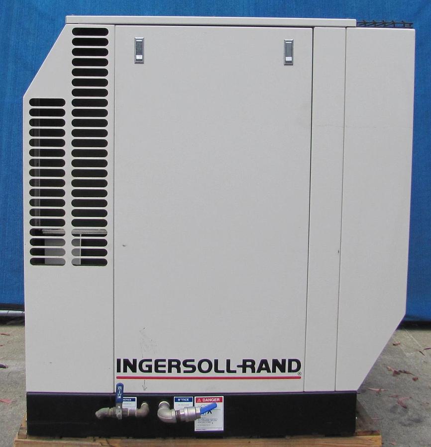 Used Ingersoll Rand 40HP Rotary Screw Air Compressor 163 CFM 460V 3 Phase 80 Hours