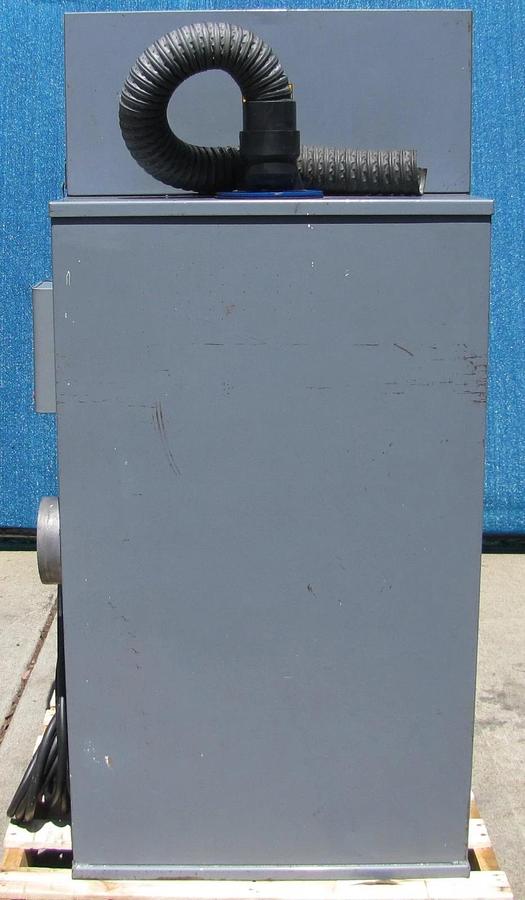 Used Torit 84 Dust Collector Air Filtration Unit 3 HP Baldor Blower Motor 230V 3 Ph