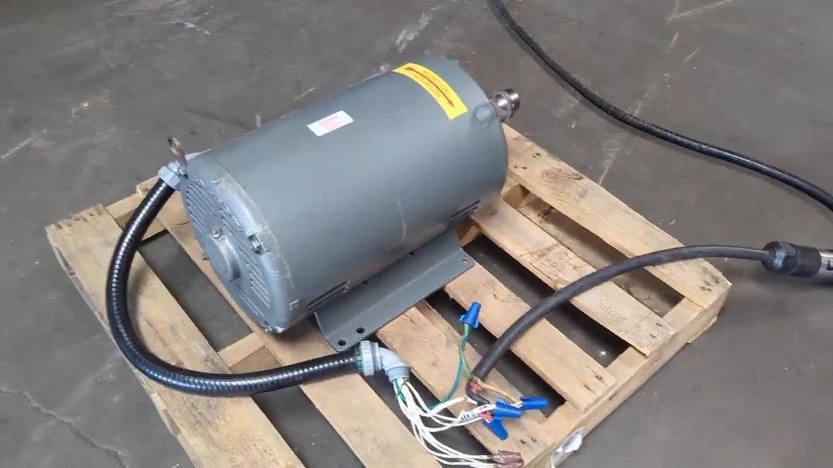 Used Baldor 30 HP Electric Motor 286T 230/460V 3 Phase 1760 RPM 1-7/8" Dia. Shaft