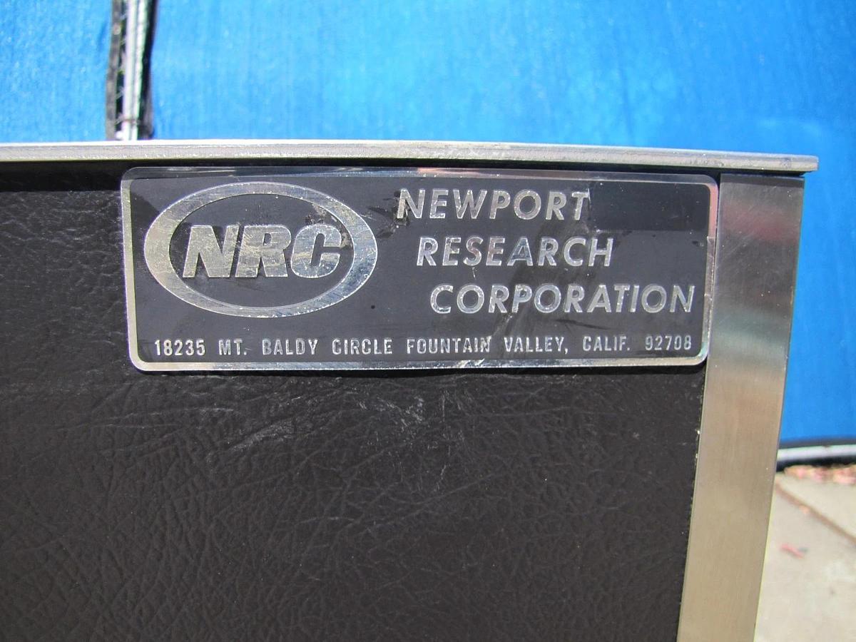 Used Newport NRC 10' x 2' Optical Breadboard Sealed Hole Table Top with Legs