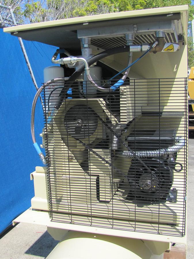 Used Ingersoll Rand 5 HP Rotary Screw Air Compressor with Dryer & 80 Gallon Tank