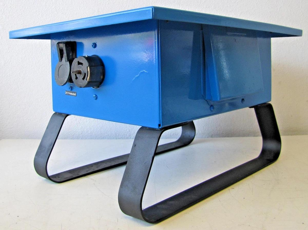 Used CEP 6506-S Spider Temporary Power Distribution Box 50A 125/250V 3P 4W Twist Lock