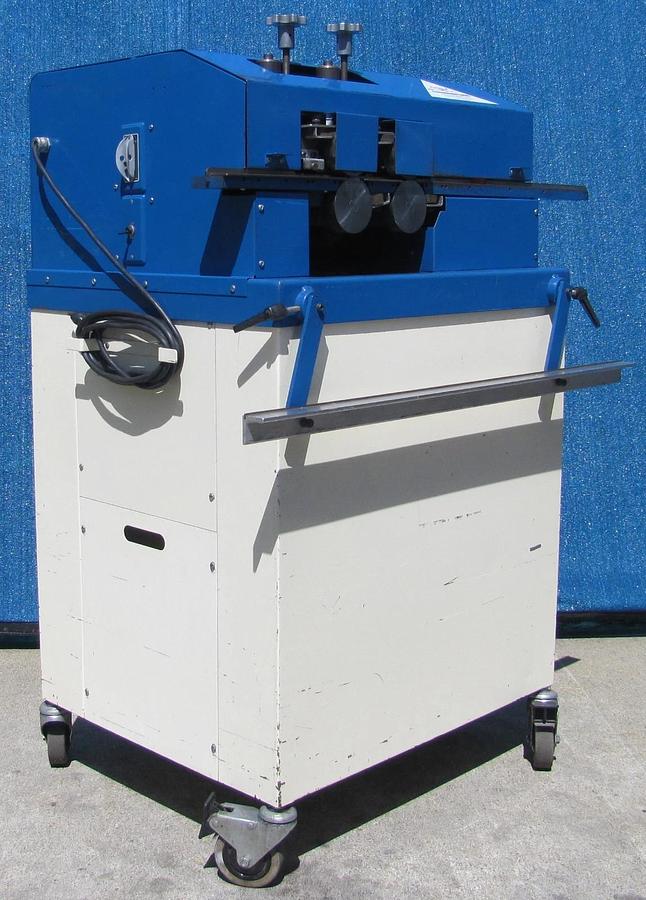 Used Falls Products D-BUR-D Model 131 Straight Edge Deburring Machine 115V