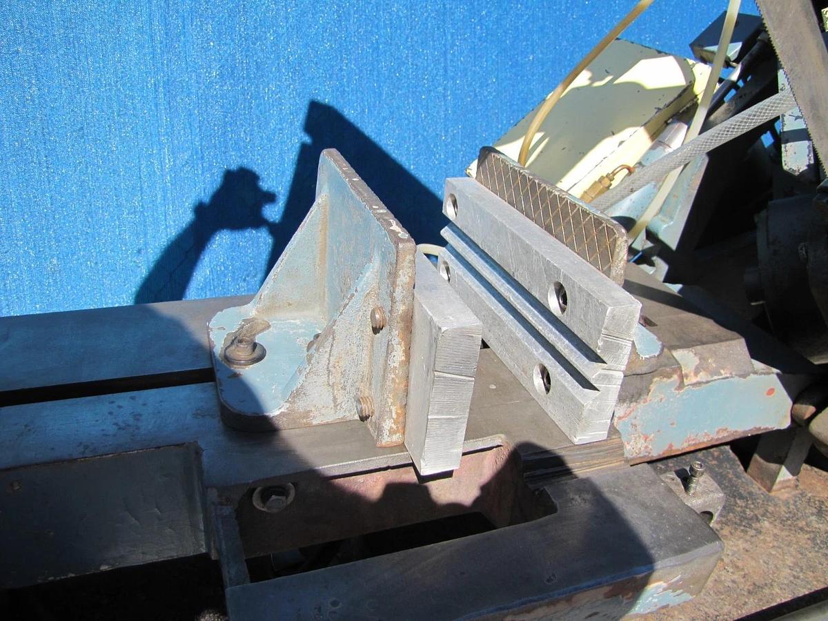 Used Delta Rockwell Model 9 Horizontal Metal Bandsaw 1 HP 220V 3PH Coolant Pump Vise