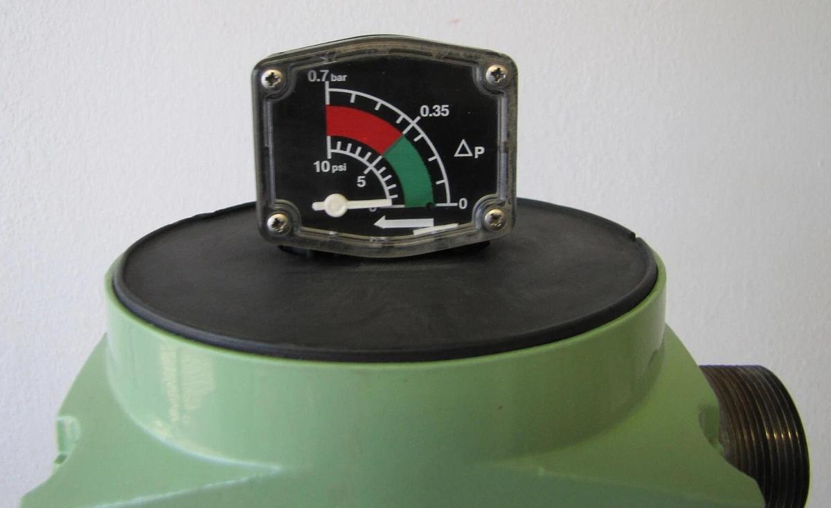 Used Sullair 2" Inline Air Filter OH 2858 For Air Compressor System 250024-363