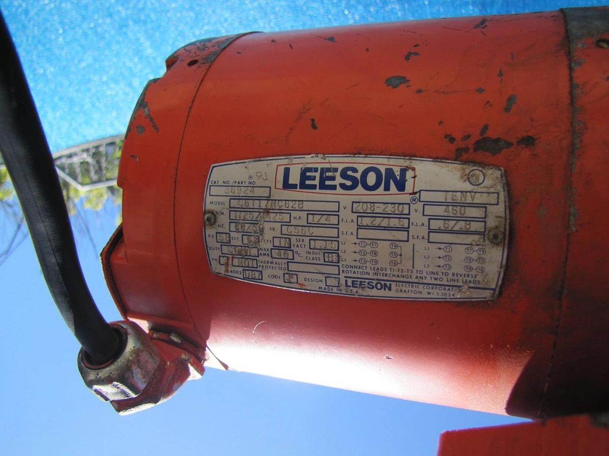 Used CM 3 Ton Series 635 Electric Motor Driven Trolley 230V 3 phase for a CM Hoist