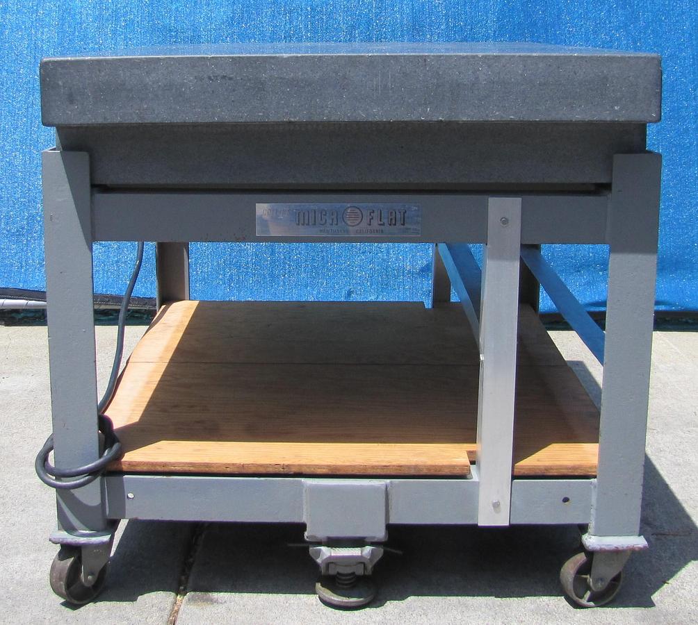 Used Collins Microflat Granite Table 48" x 36" Grade A Inspection Surface Plate