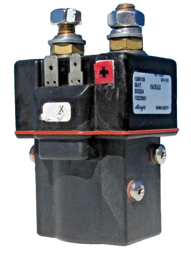 Used Albright SW80-2227P Contactor 24V DC for Toyota 8HBW23 Electric Pallet Jack