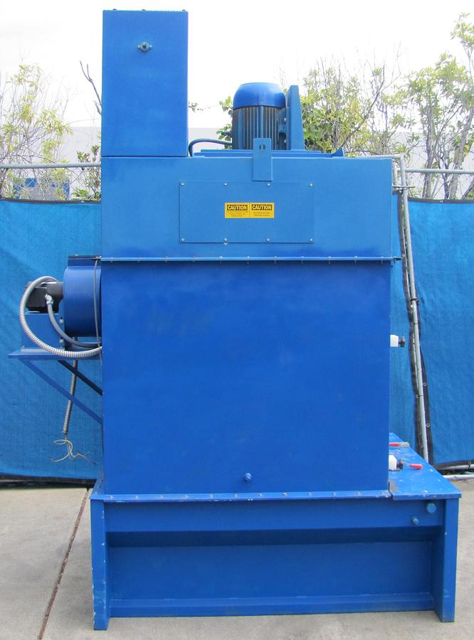 Used Filter 1 Hydrotron 10 HP Wet Dust Collector 5000 CFM NG HWF-5-50-10-VF 460V