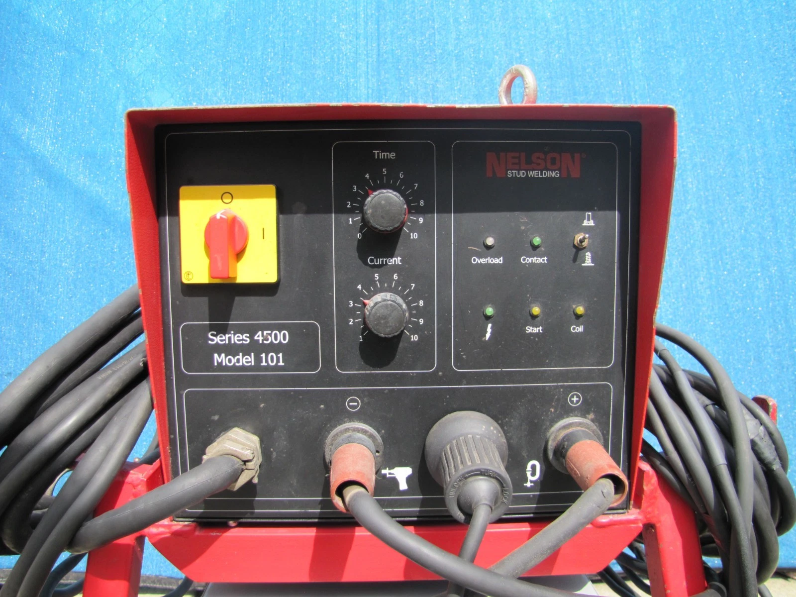 Used Nelson Series 4500 Model 101 Stud Welder 230V 3 Phase w/ Gun 1/8" to 1/2" Studs