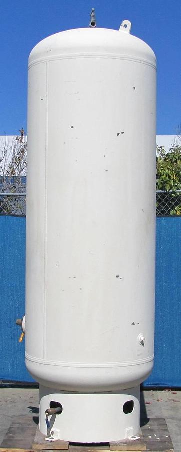 Used Brunner 600 Gallon Air Receiver Tank for Air Compressor Compressed Air Storage