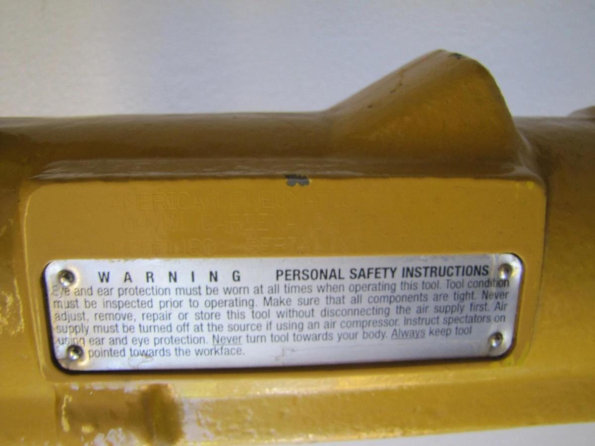 American Pneumatic Tools APT 180 Concrete Jack Hammmer Demolition Breaker 90 lbs