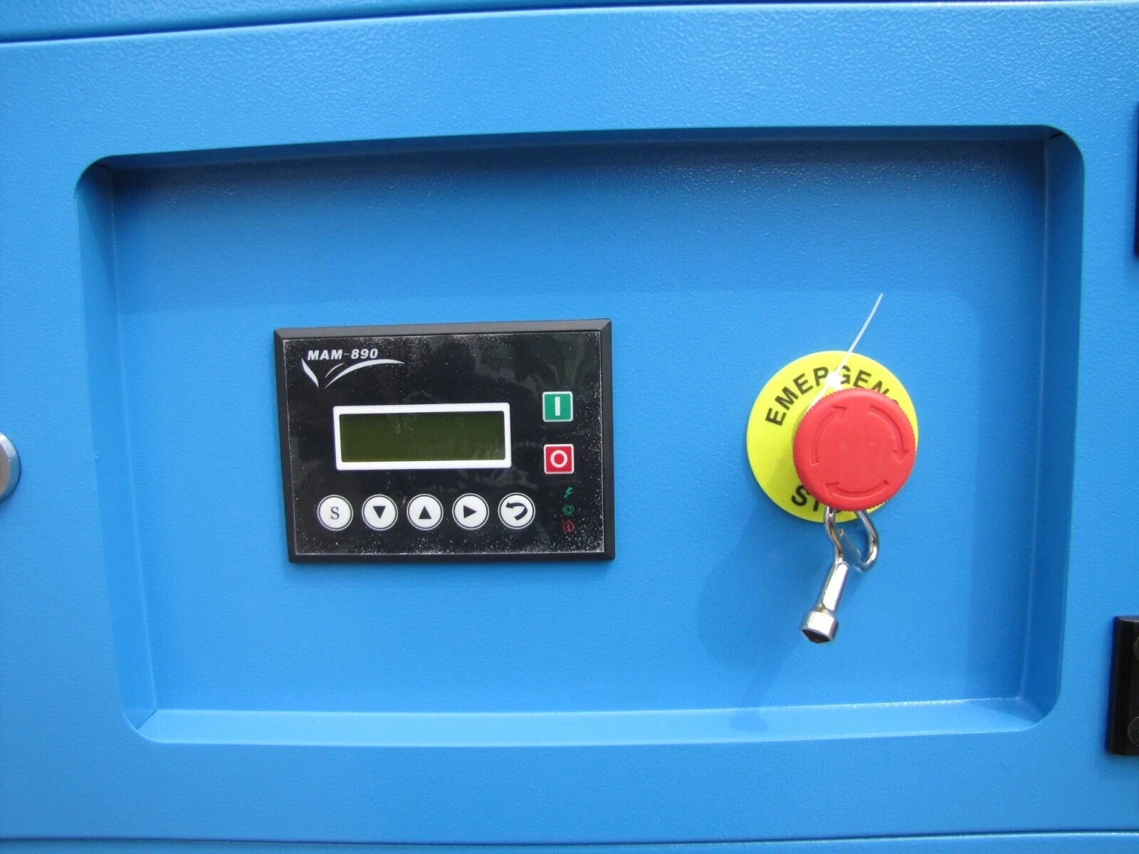 Used 2025 Maximus 10 HP Rotary Screw Air Compressor Direct Drive 230V 3 Phase