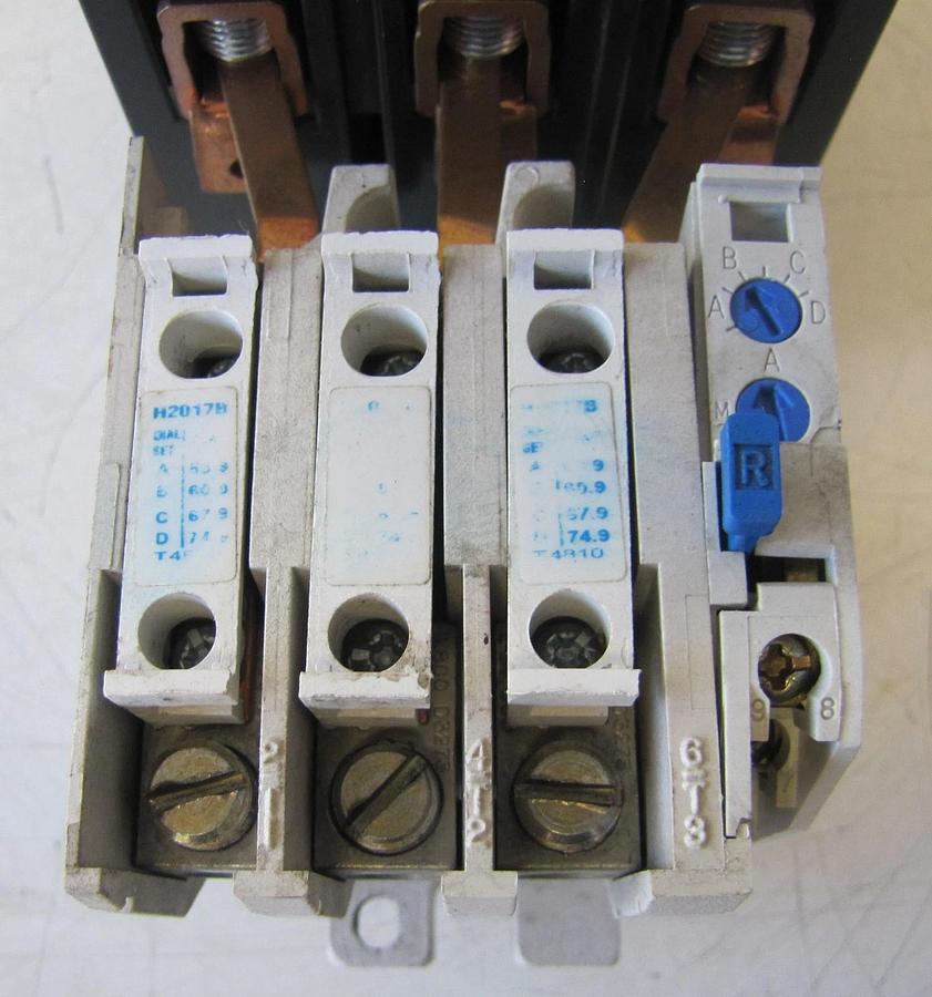 Used Square D 120 Amp Motor Starter Contactor 120V Coil 120A with Overload Relay