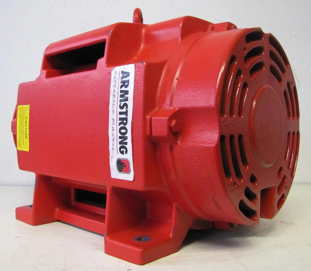 Used WEG 25 HP Electric Motor 230/460V 3 Phase 3530 RPM 256TC 1-5/8" Diameter Shaft