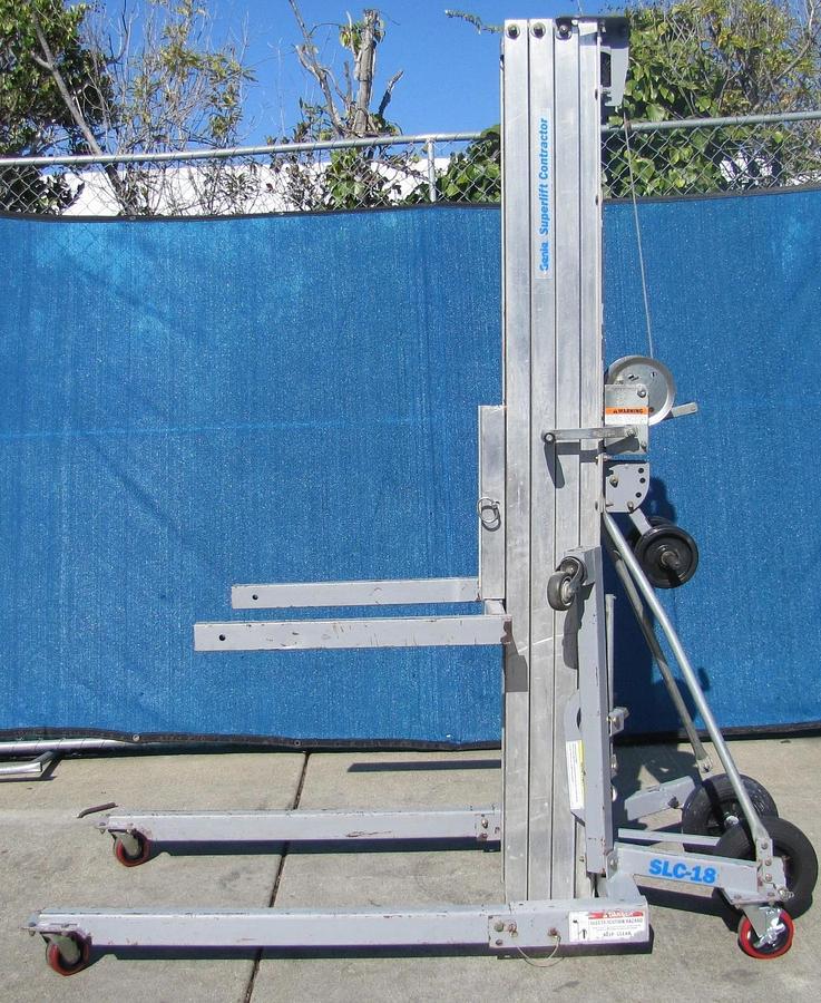 Used 2016 Genie SLC-18 Superlift Material Lift 18ft Height 650 lbs Max Capacity