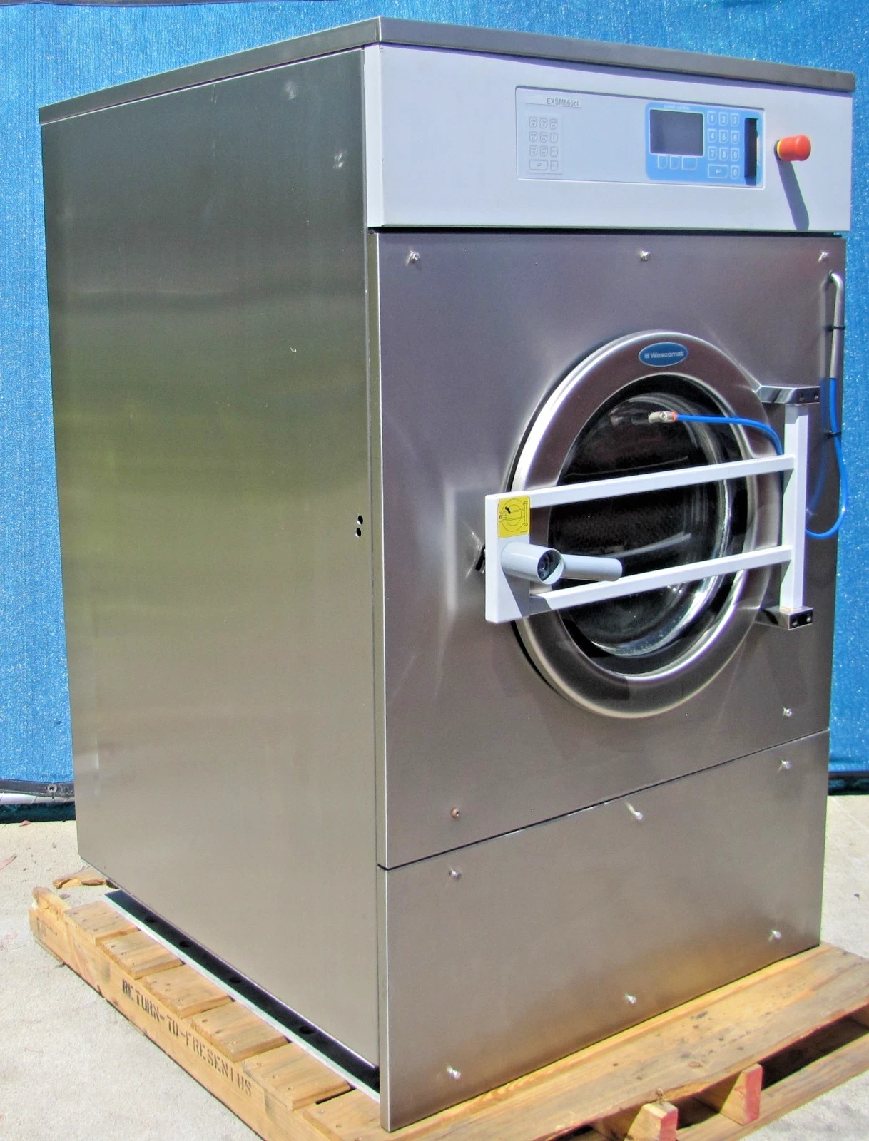 Used Wascomat EXSM665CL Commercial Washer Washing Machine 230V 1 Phase AS IS