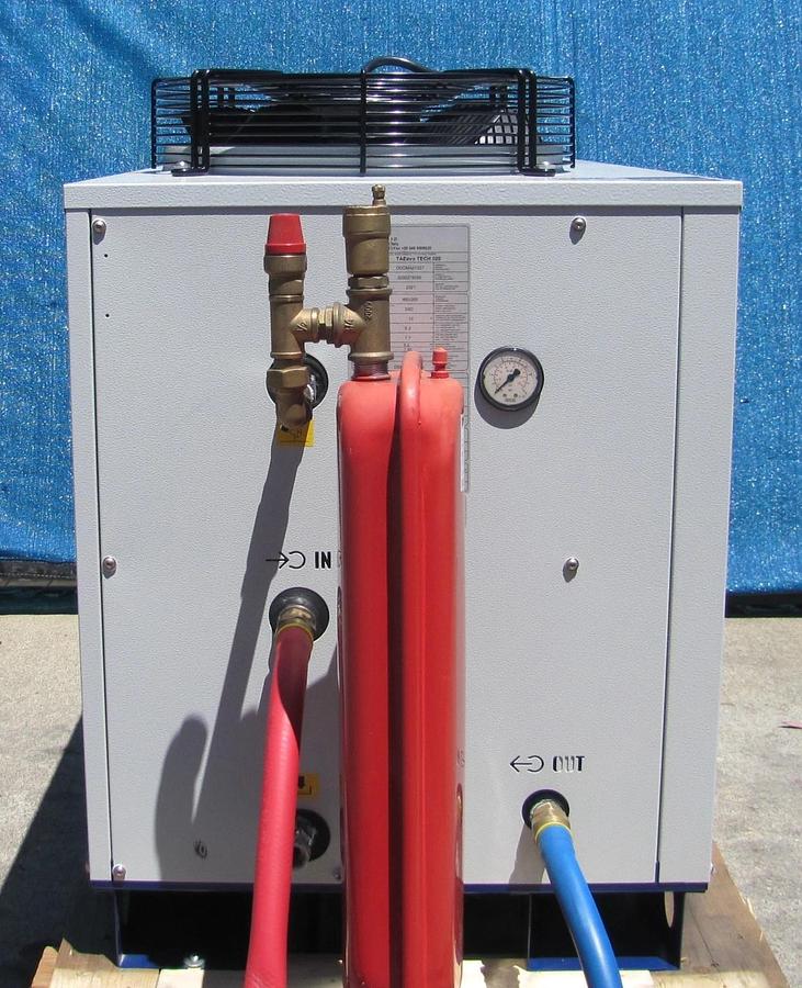 Used 2021 MTA TAEevo TECH 020 Air Cooled Water Chiller 2 Ton 24120 BTU 460V 3 Phase
