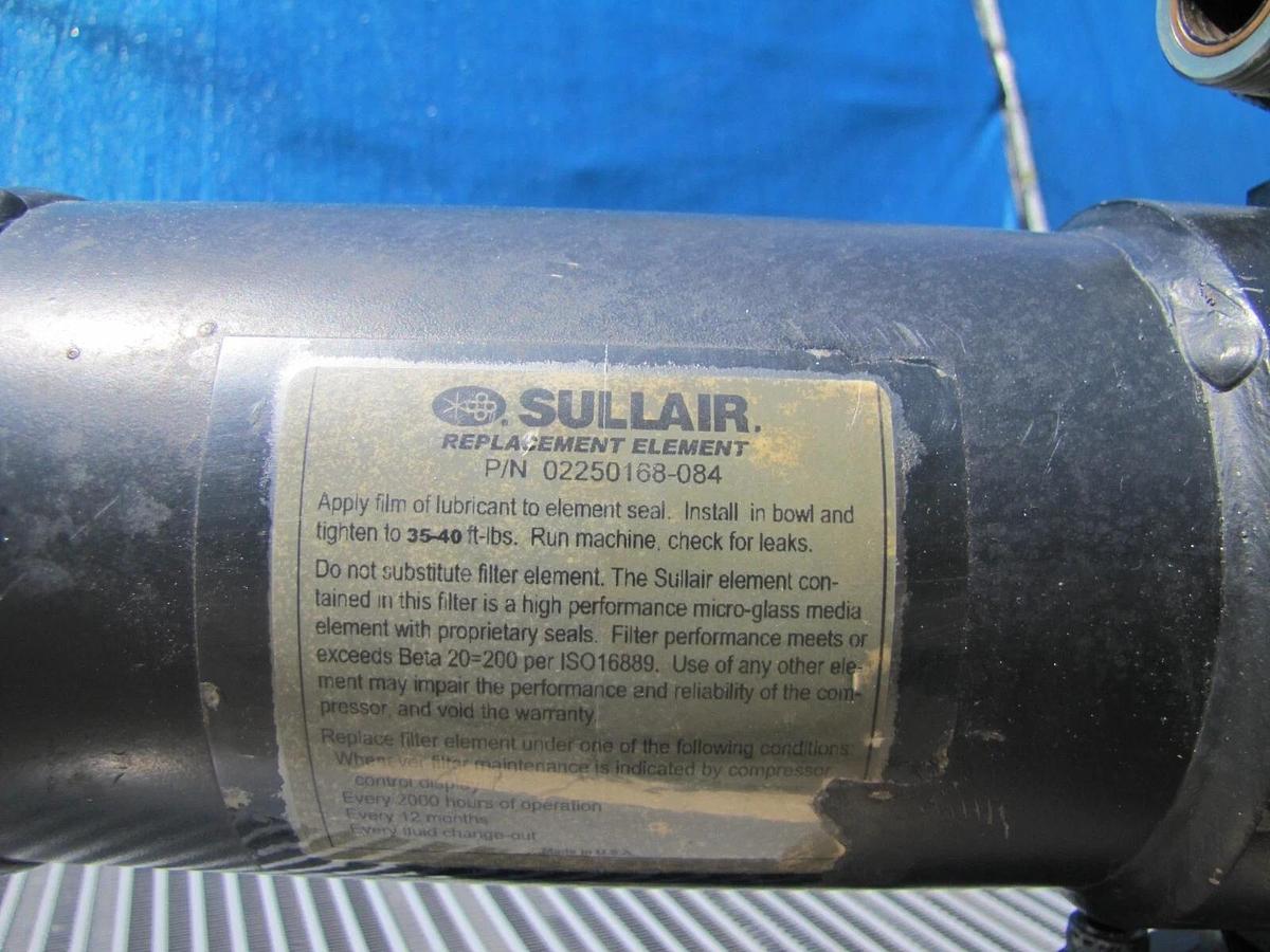 Used Sullair Air Oil Fluid Cooler 0225-0235-001 for 75 HP 5510 V/A Air Compressor