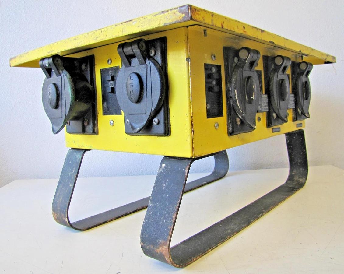 Used CEP 6506-G Spider Temporary Power Distribution Box 50A 125/250V Twist Lock #3