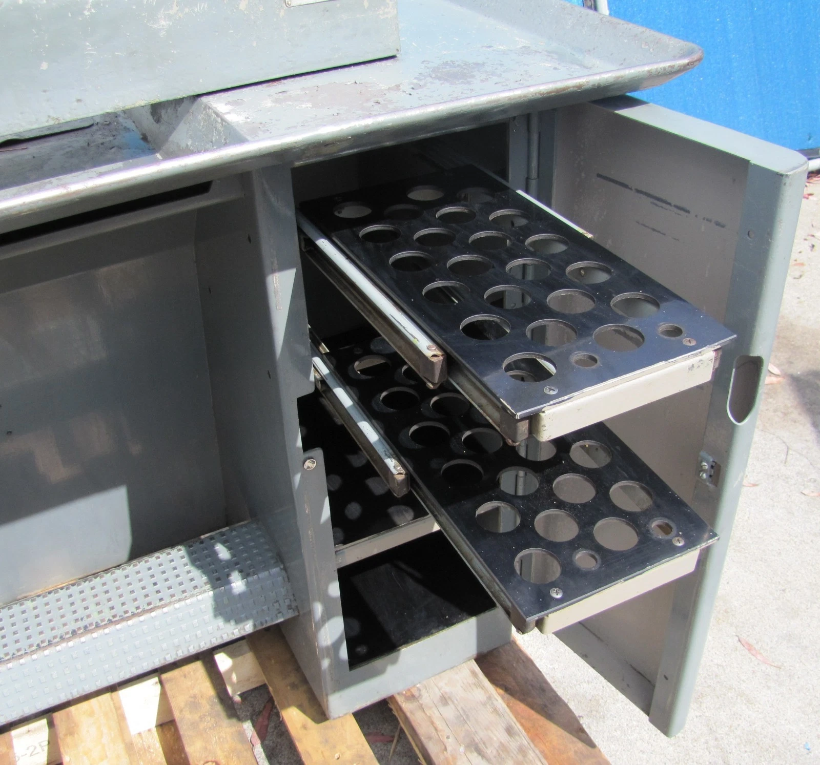 Used Hardinge VBS Collet Type Metal Lathe 1HP 460V 3PH Turret Attachment Coolant Pump