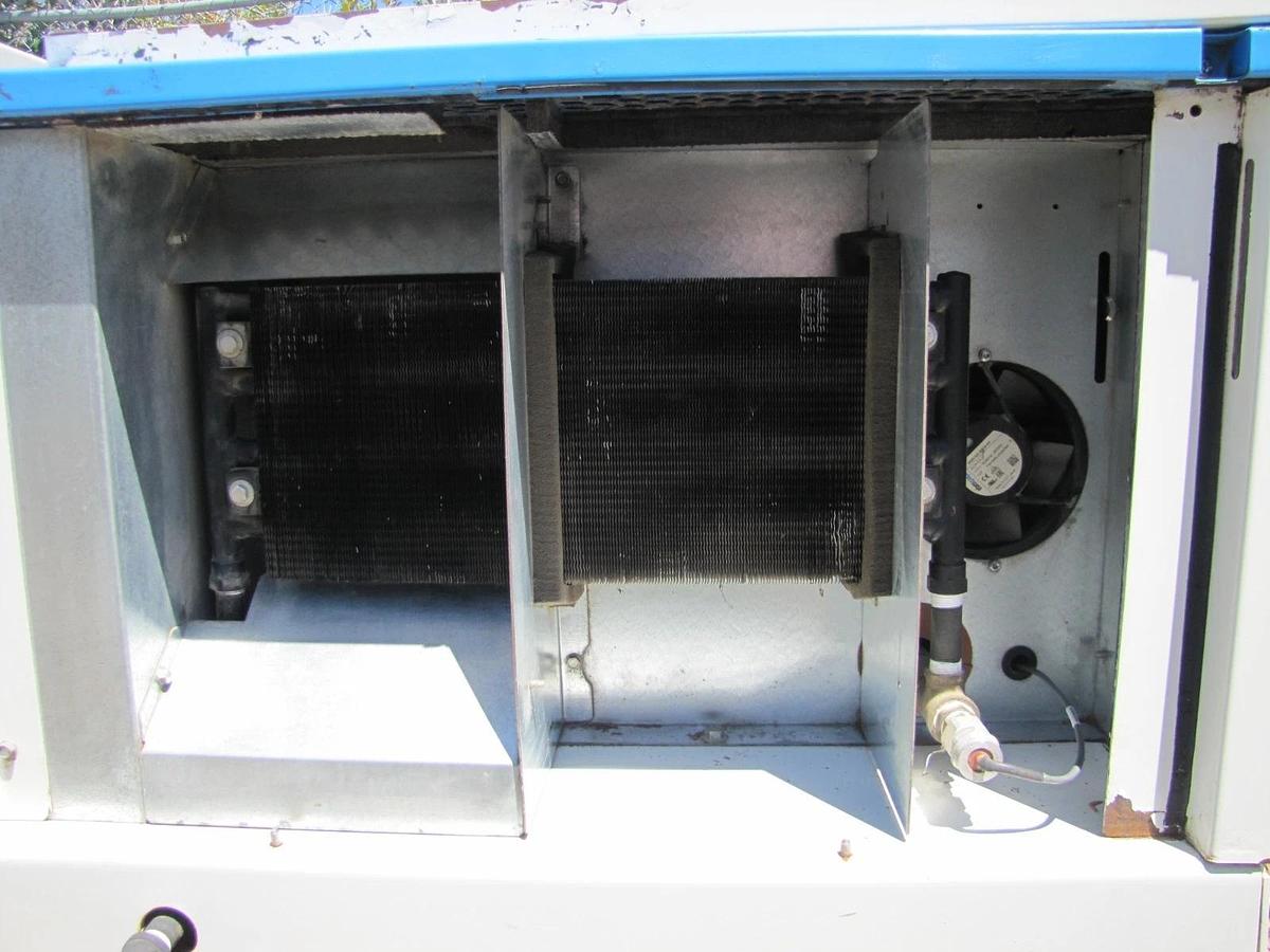 Used Powerex WhisperAIR Oil Less Dual 7.5 HP Scroll Compressor 200 Gallon Tank AS IS