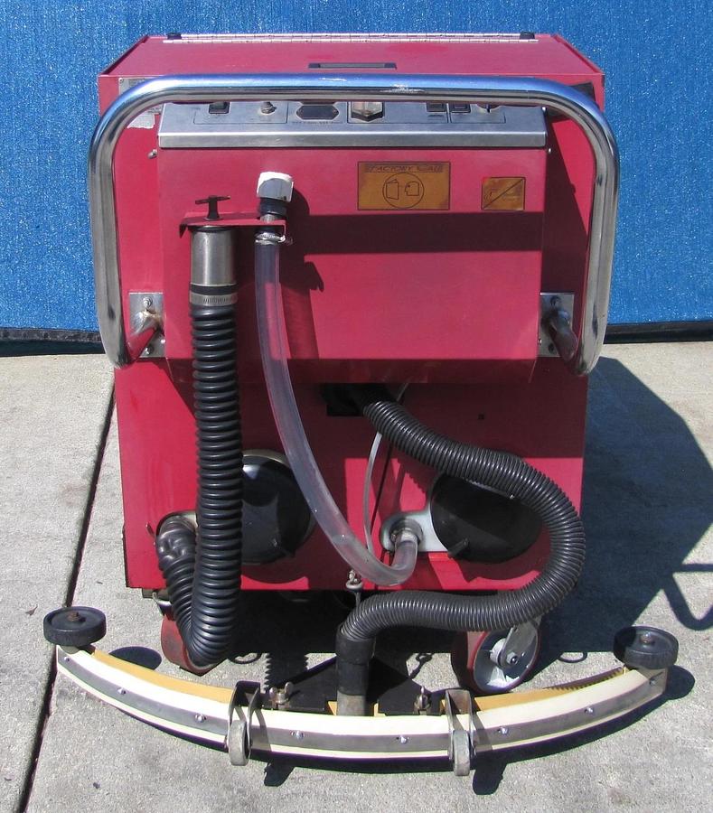 Used Factory Cat Walk Behind Floor Scrubber 29" Path 24VDC Battery System W/ Charger