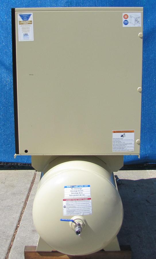 Used Ingersoll Rand 5 HP Rotary Screw Air Compressor with Dryer & 80 Gallon Tank