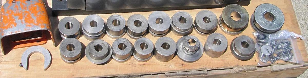 Used Victaulic VE-262 Hydraulic Pipe Groover 2" to 16" Pipe Grooving Machine 230V 1PH