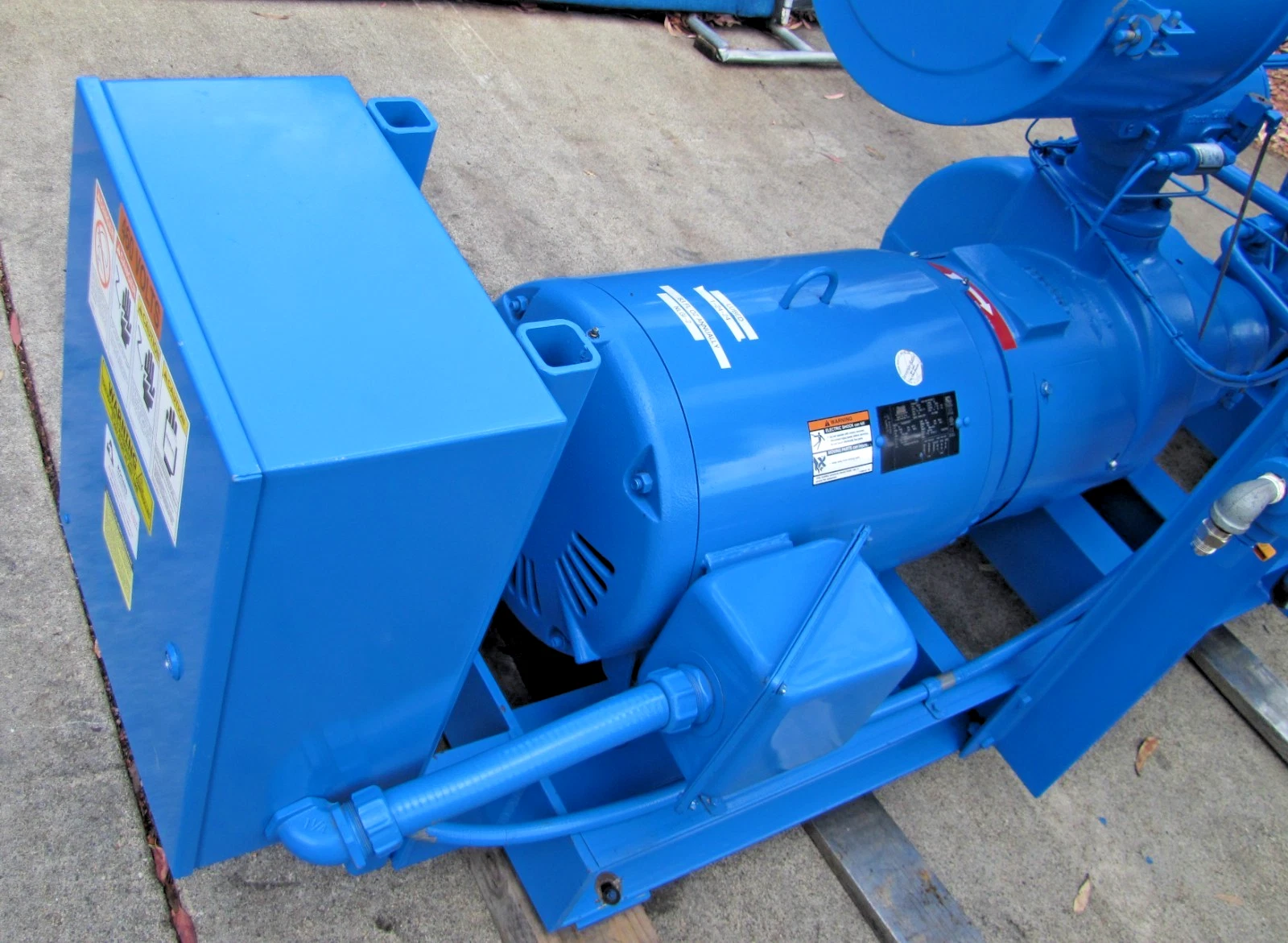 Used Quincy QNW G-242-F 50 HP Rotary Screw Air Compressor 460V 3 Phase