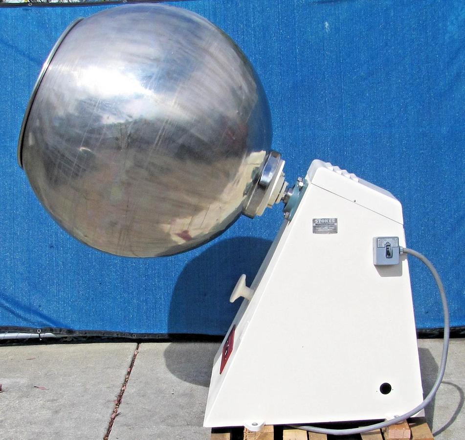 Used Stokes 1.5 HP Chocolate Candy Coating Panner Panning Machine 41" Bowl 460V 3PH