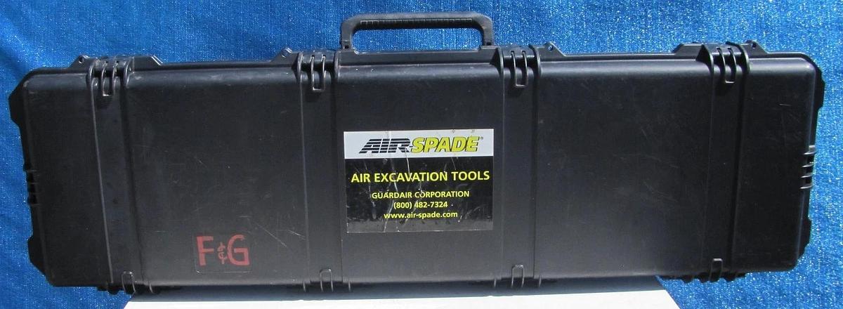 Used AirSpade Series 2000 Arborist Soil Excavation Tool Compressed Air w/ Case 2009
