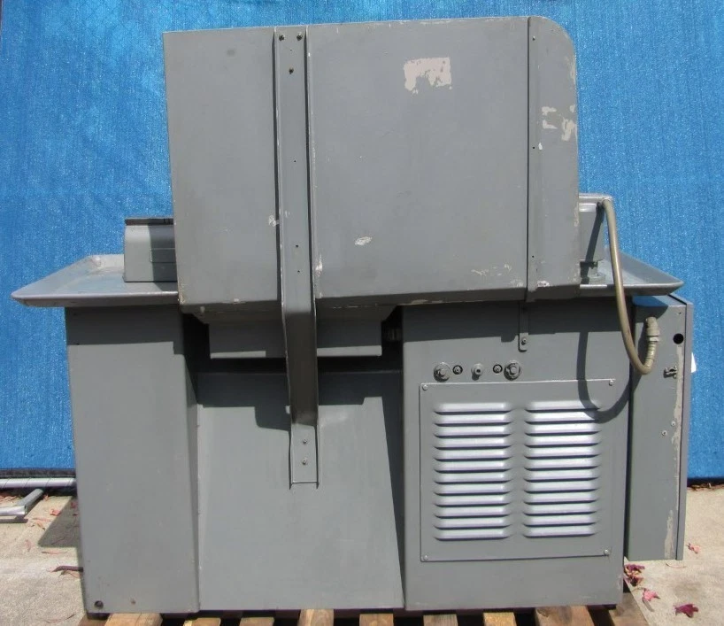 Used Hardinge VBS Collet Type Metal Lathe 1HP 460V 3PH Turret Attachment Coolant Pump