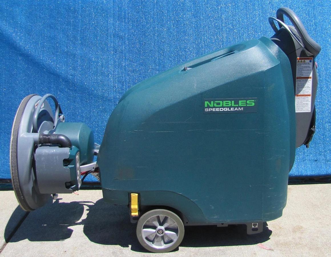 Used Tennant Nobles SpeedGleam SG5 20in Floor Burnisher 36 VDC Battery Only 144 Hrs!