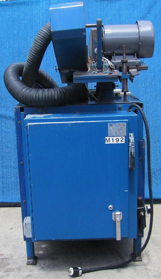Used Rand Bright BH-50 5HP Tube Sander Polisher 12" Polishing Wheel 230V 3PH