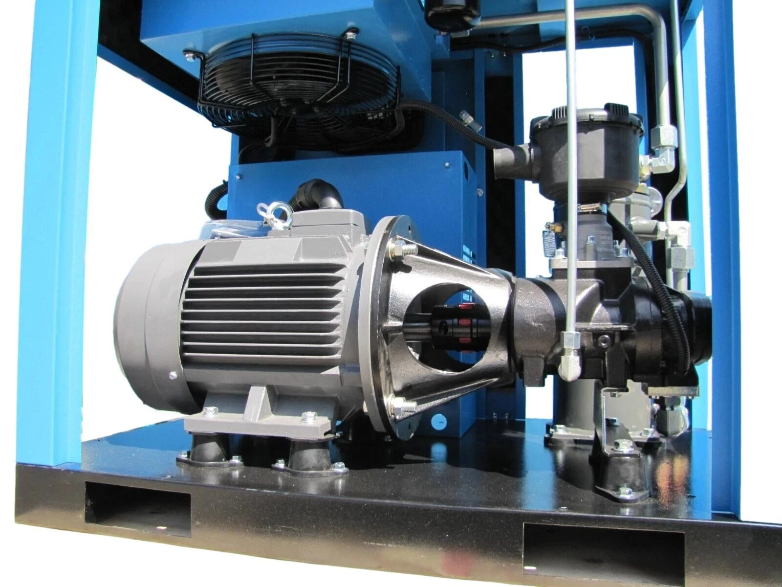 Used 2025 Maximus 10 HP Rotary Screw Air Compressor Direct Drive 230V 3 Phase