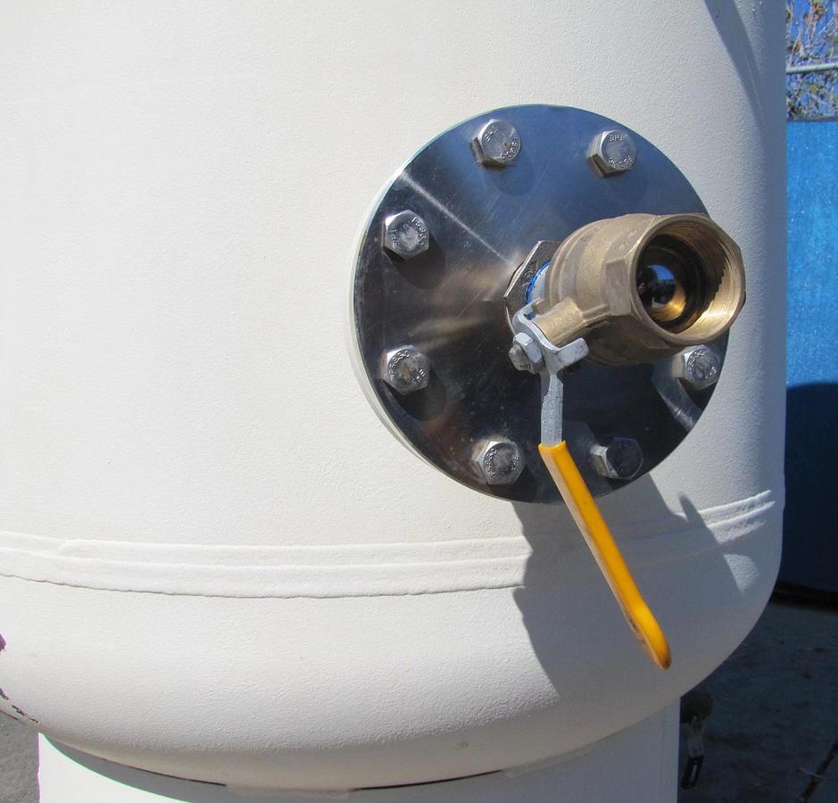 Used Brunner 600 Gallon Air Receiver Tank for Air Compressor Compressed Air Storage