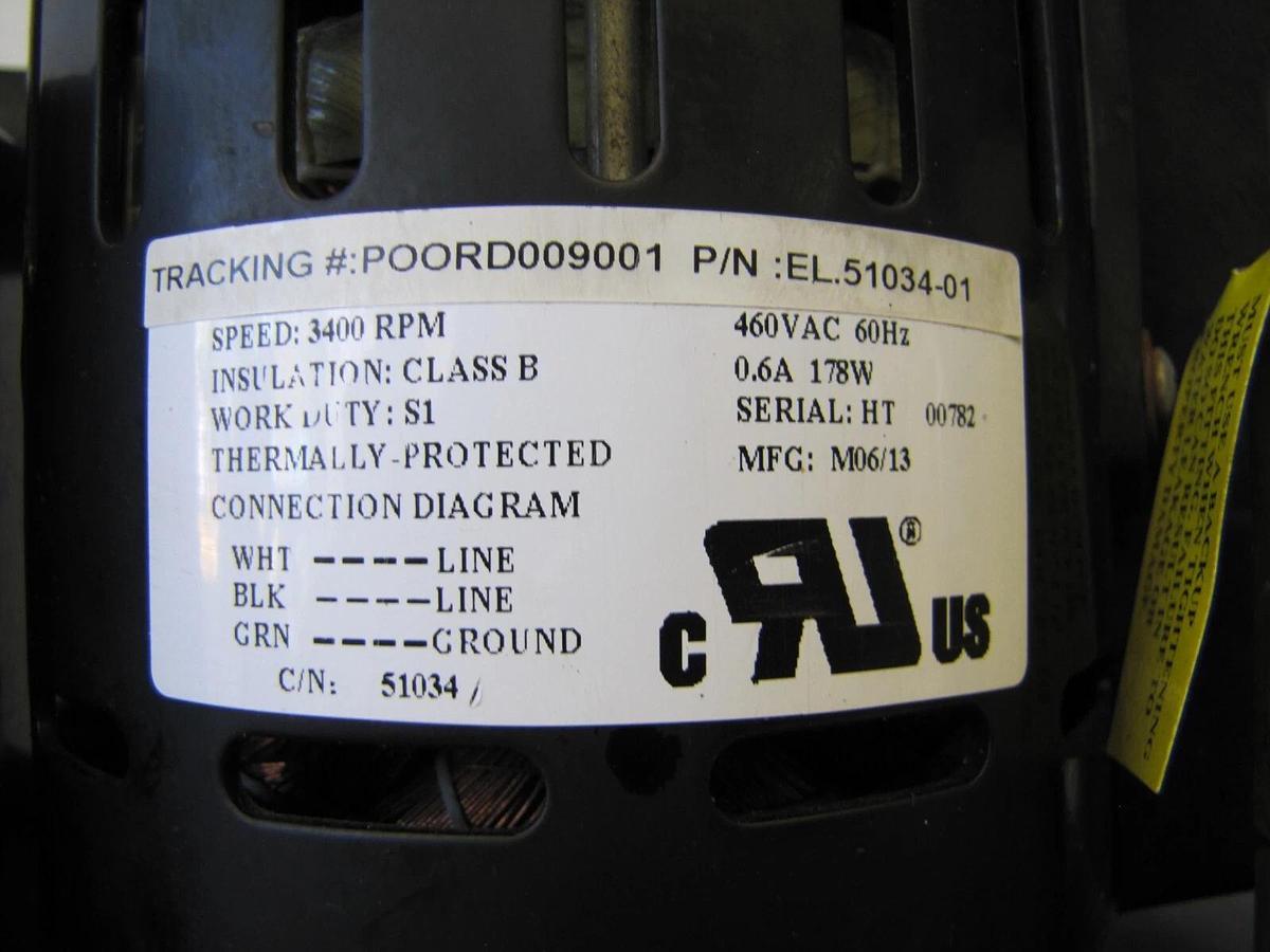 Used Beckett CB504ULHT High Temp Condensate Removal Pump 460V 1 Phase