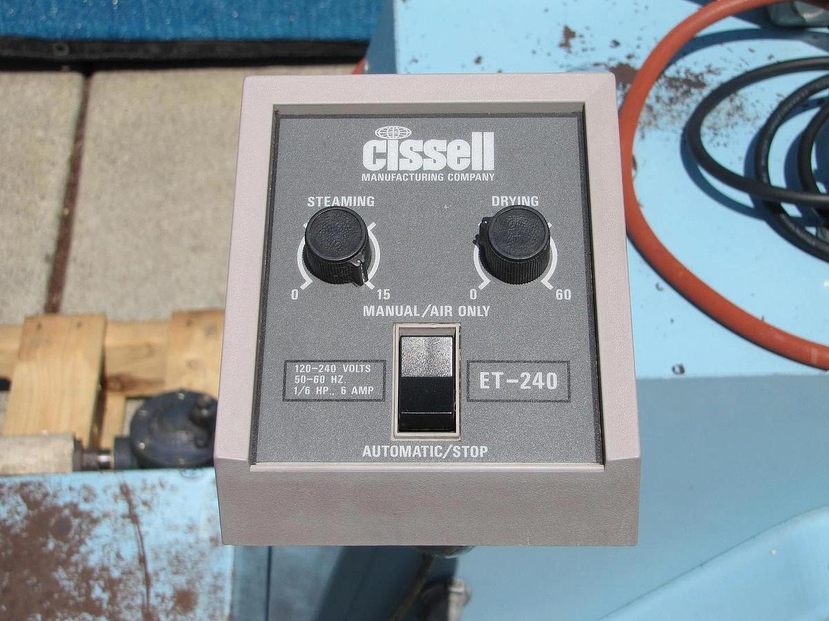 Used Cissell FFCD Dress Garment Form Finisher Steam Dry Cleaning Suzy Susie