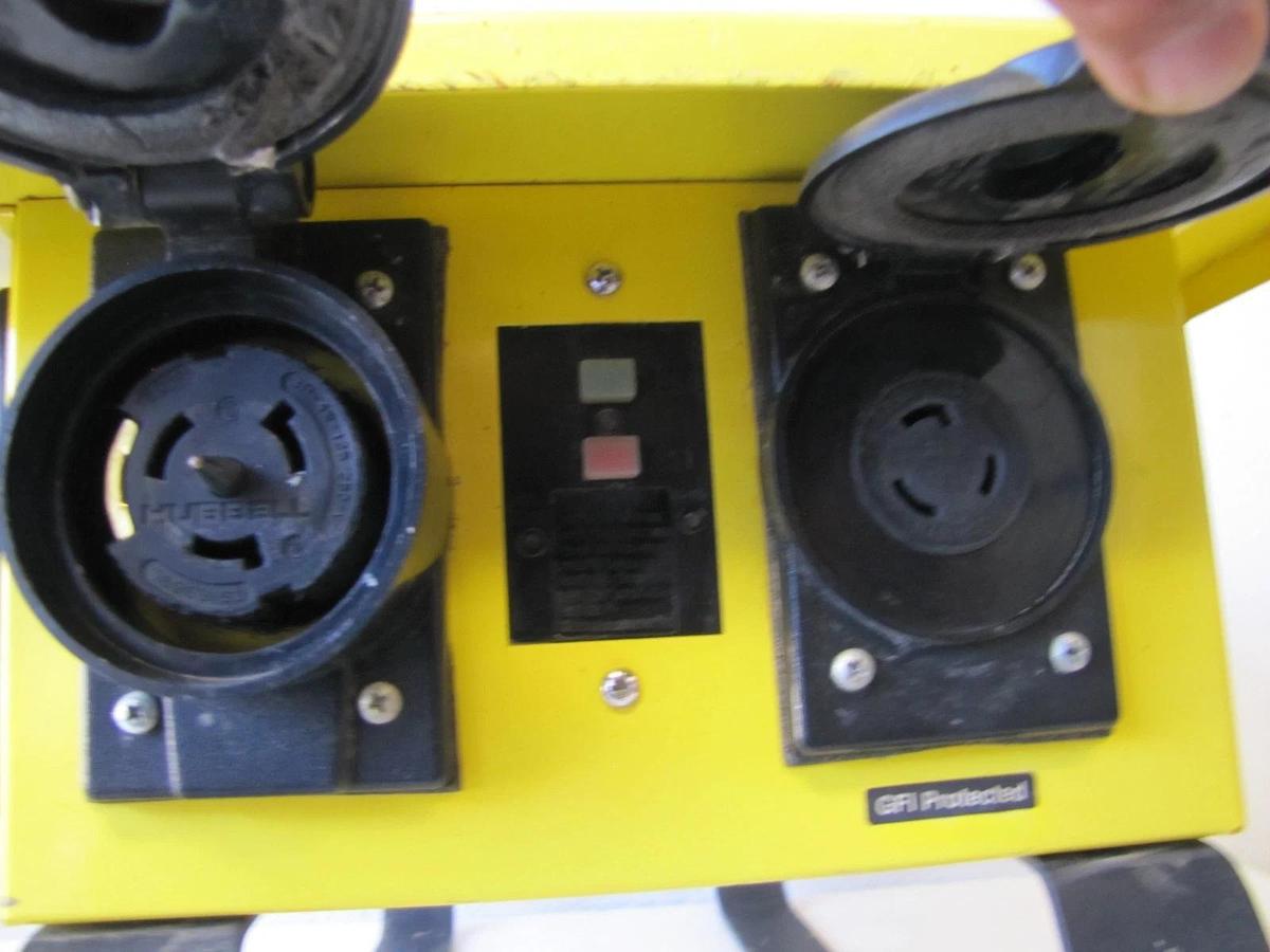 Used CEP 6506-G Spider Temporary Power Distribution Box 50A 125/250V  Twist Lock #2