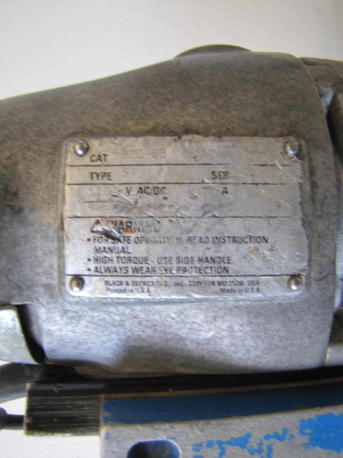 Used Hougen Rotabroach 10904 Mag Portable Magnetic Drill Press With Extra Bits 115V