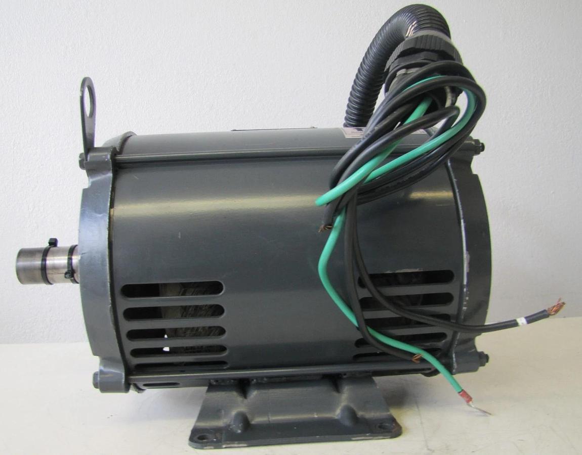 Used U.S. Electrical 10HP Electric Motor 208-230/460V 3 Ph 3505 RPM 1-3/8" Dia. 213T