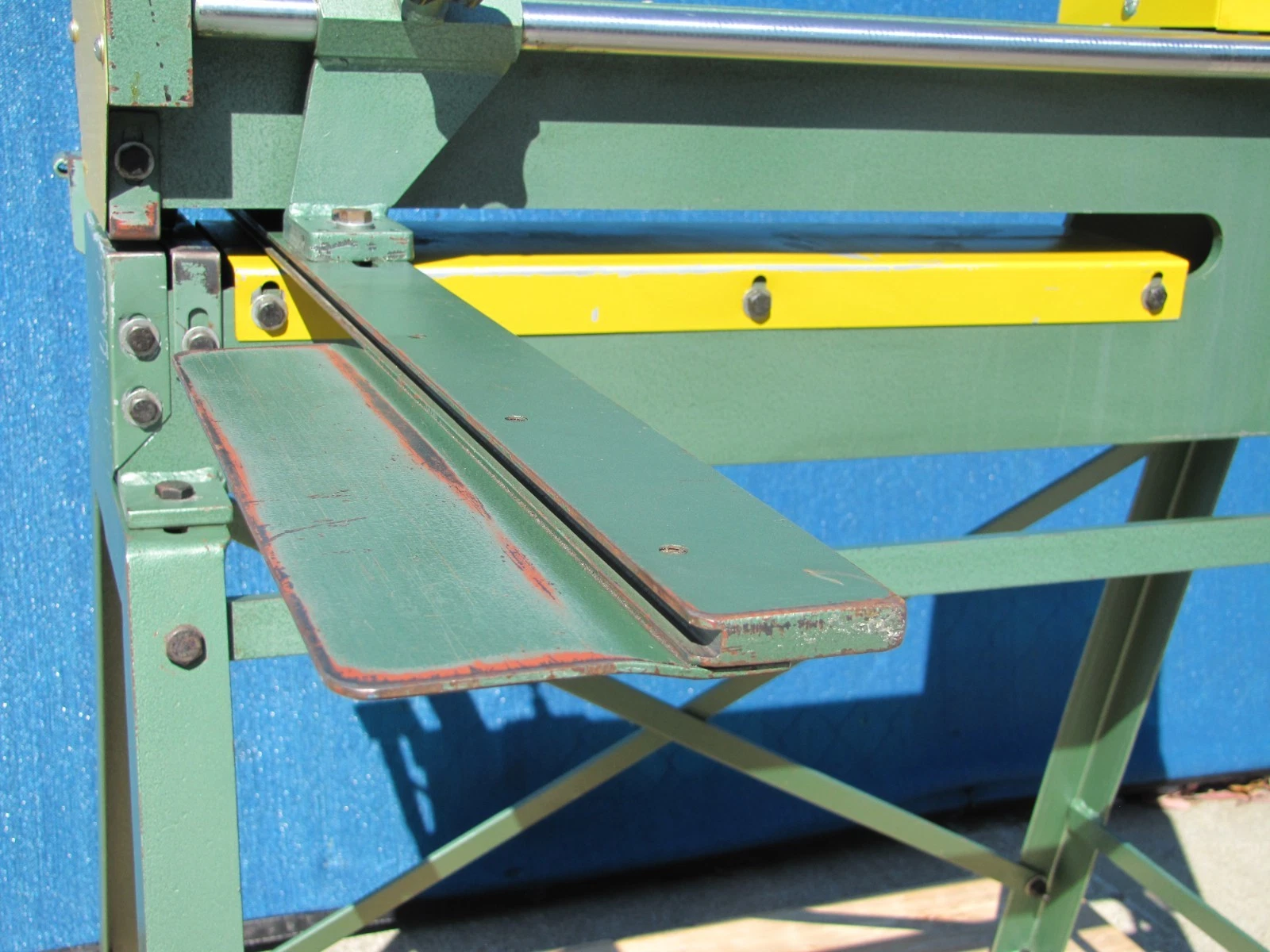 Used Tin Knocker 2024 Sheet Metal Slitter 20 Gauge 14" Throat HVAC Duct Cutter 115V